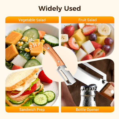 Multifunctional Vegetable Peeler – Stainless Steel Blade & Ergonomic Handle for Perfect Peeling✨