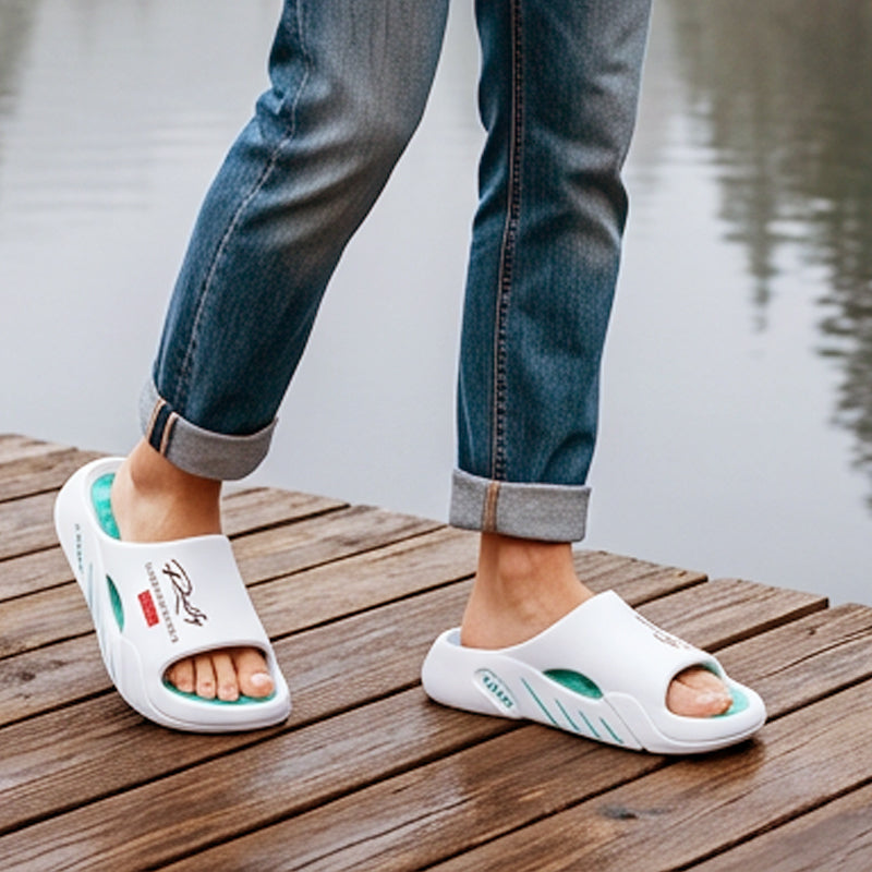 🔥2026 Hot sale 60% OFF🔥Non-Slip Thick Sole Cloud Slides for Men