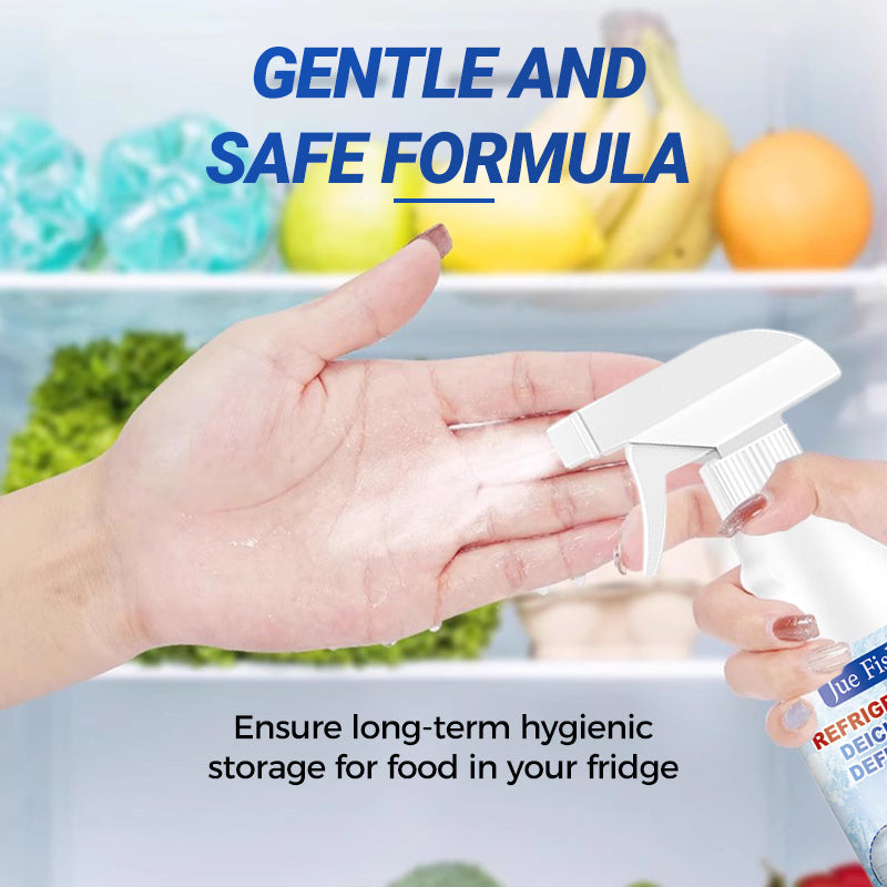 Defrosting Spray for Fridge & Freezer - Rapid Ice Removal with Eco-Friendly Formula for Effortless Cleaning 🌿❄️