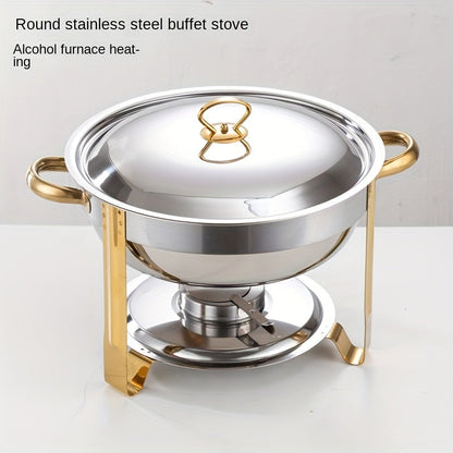 🎅🏻Pre-Christmas Hot Sale🔥Stainless Steel Chafing Dish Buffet Set