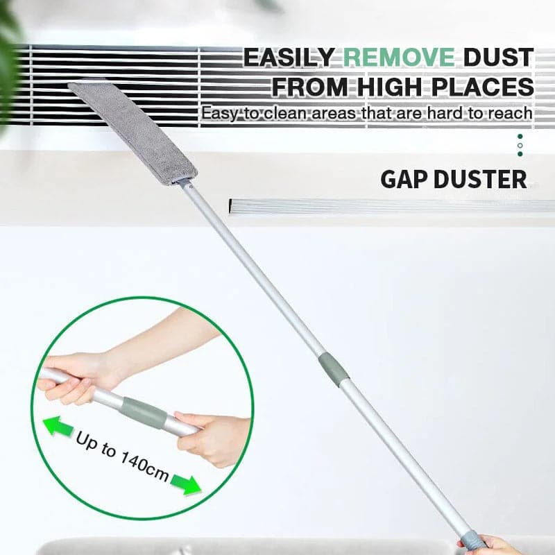 🧹 50% OFF! ✨ Retractable Dust Brush - Telescopic Design for Cleaning Hard-to-Reach Spaces (Furniture/Appliances/Car) 🚗🔍