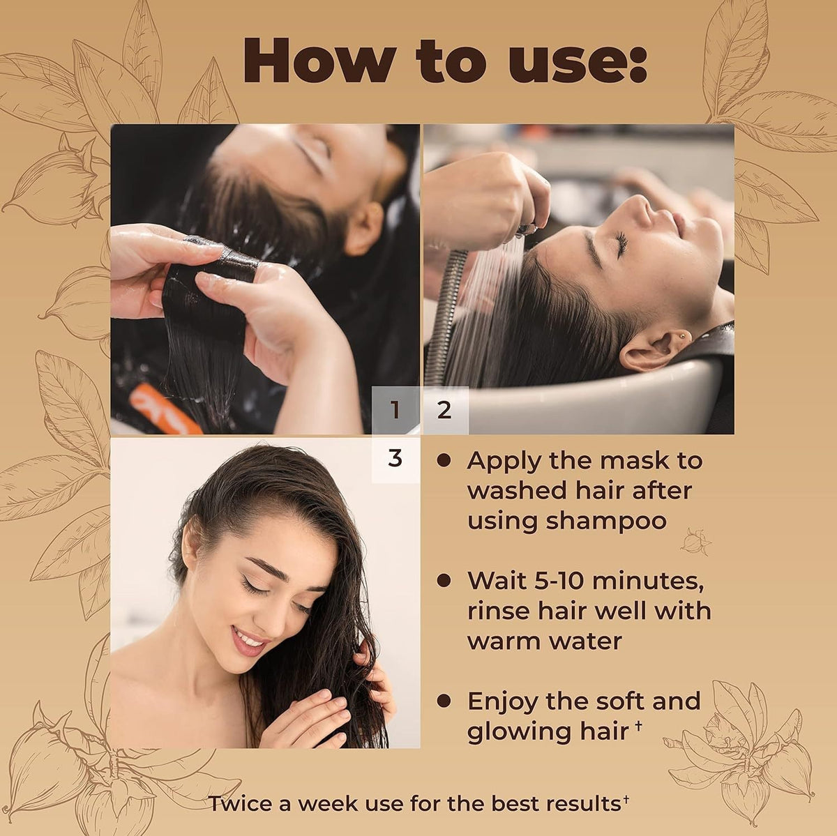 🔥BUY MORE SAVE MORE🔥Collagen Hair Treatment Deep Repair Conditioning Argan Oil Collagen Hair Mask Essence for Dry Damaged Hair All Hair Types