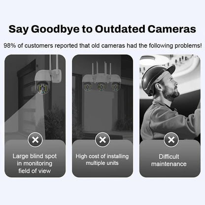 ✨🌞Wireless Night Vision Camera – Intelligent Security Around The Clock!|