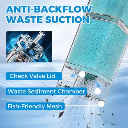 🐟Automatic Aquarium Filter System – Quiet & efficient
