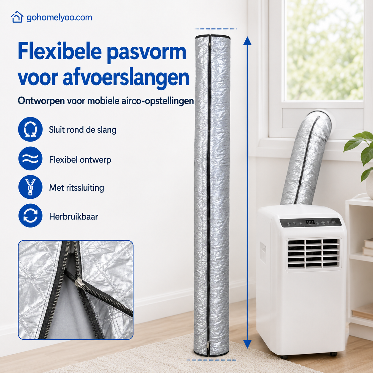 🔥Insulation cover for air conditioning hoses: a must-have for your home during the summer