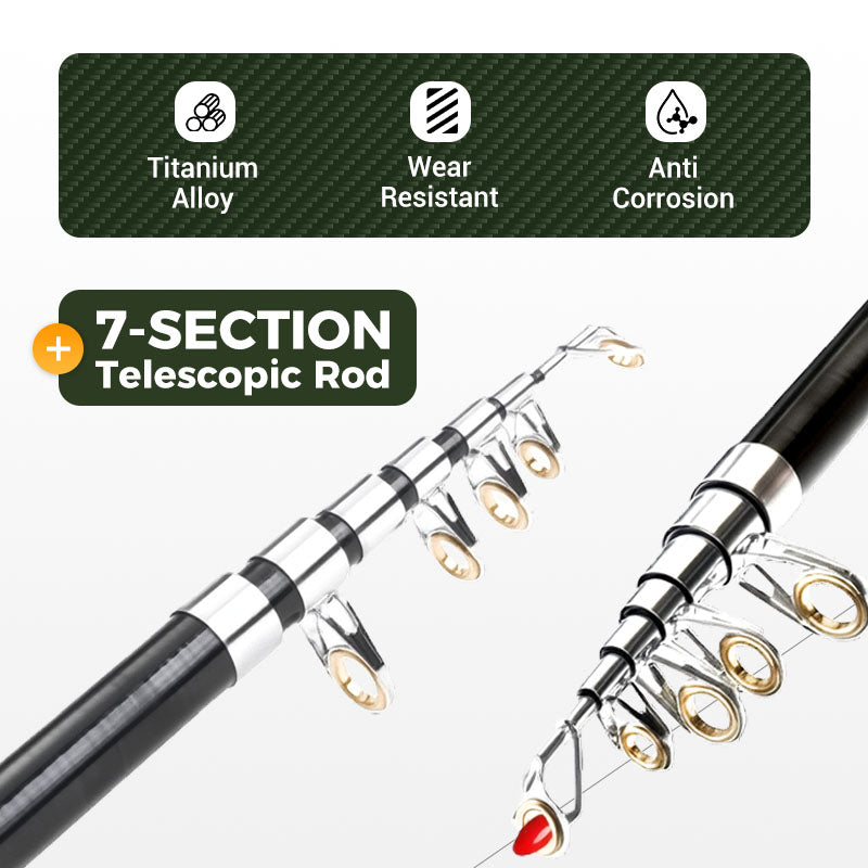 🔥Foldable Fishing Rod