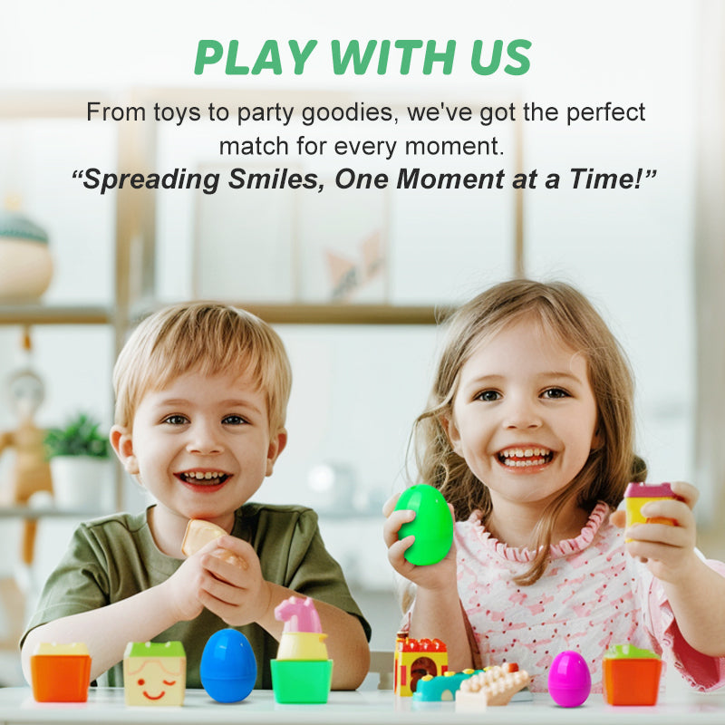 🎁Easter Hot Sale 50% OFF🎁Prefilled Easter Eggs with Stuffed Animals Toys