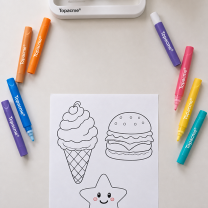 🏆Save 50% by ordering today丨🎨 3D Relief Art Pen – Turn Flat Drawings Into Touchable 3D Art🪄