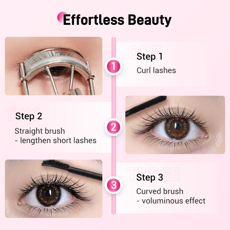 💕Double-Ended Waterproof Lengthening & Curling Mascara🌸💐
