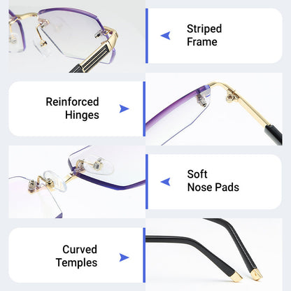 👓 50% OFF NOW! 💙 Blue Light Blocking Glasses – Reduce Eye Strain, Stylish Frames & Lightweight for All Day 🖥️✨