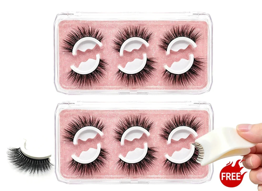💕Reusable Self-Adhesive False Eyelashes