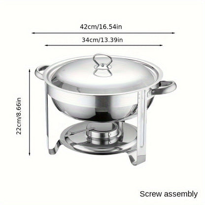🎅🏻Pre-Christmas Hot Sale🔥Stainless Steel Chafing Dish Buffet Set