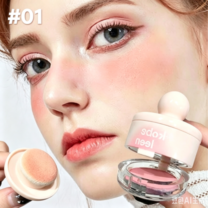 Creamy Blush Putty with Powder Puff