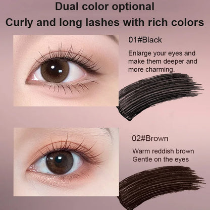 🎁Buy 1 Get 1 Free💕[Waterproof and Non-Smudging] Lengthening and curling long-lasting mascara