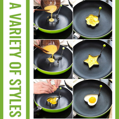 🔥Last Day Sale 50%🔥Stainless Steel Fried Egg Molds