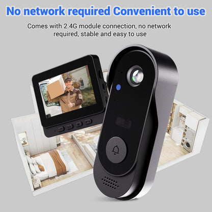 💐60% OFF ! Doorbell Camera with Screen – 4.3-Inch Display, Easy Setup 📱🔔【Exceptional Price】