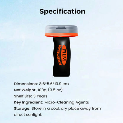 ⏳Buy 2 Get 1 Free🔥 Auto Glass Side Window Oil Film Removal Cleaner