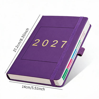 📅 50% OFF NOW! 📓 2027 Planner – A5 Size, One Page Per Day with Dates – Perfect for Daily Notes and Future Reference ✨