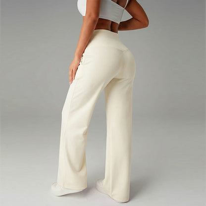 💃 Pantalon Droit Femme – Coupe Ample, Tissu Souple & Élégance Quotidienne ✨