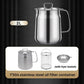 Strain & Reuse Oil Instantly! 2-in-1 Stainless Oil Strainer Pot