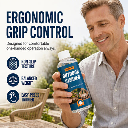 📢Limited-time offer: 60% OFF!🏆Multi-Surface Stone Cleaner – Effectively eliminates moss, black spots, and hard water stains, plus effortlessly handles weeds growing in cracks and joints