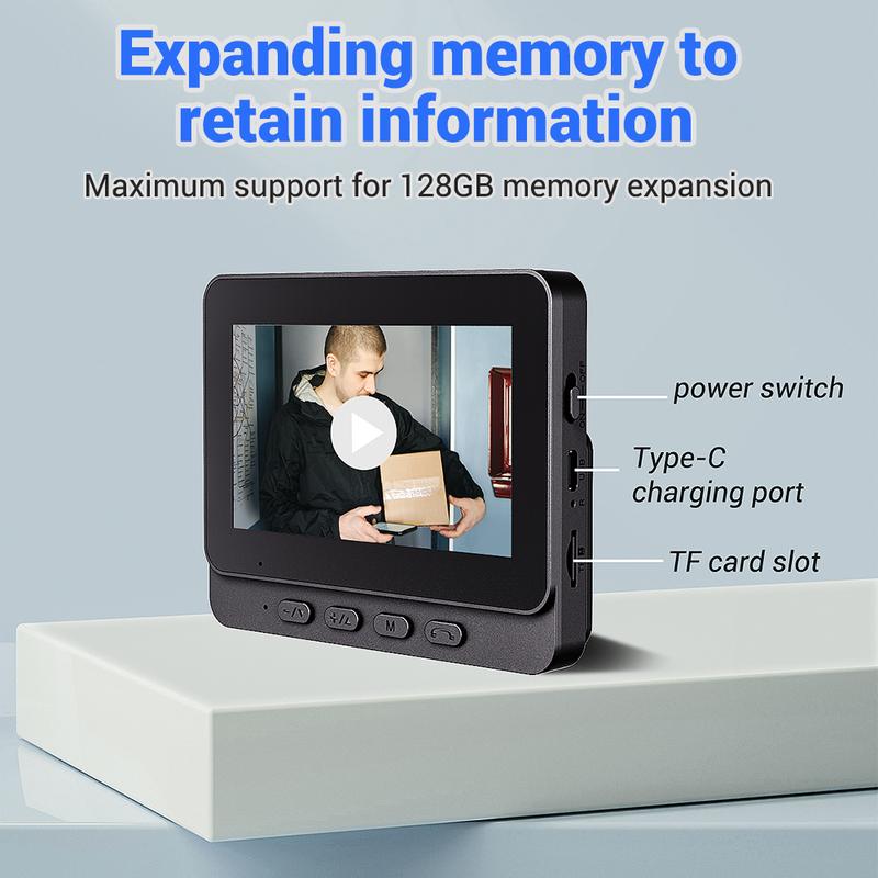 💐60% OFF ! Doorbell Camera with Screen – 4.3-Inch Display, Easy Setup 📱🔔【Exceptional Price】