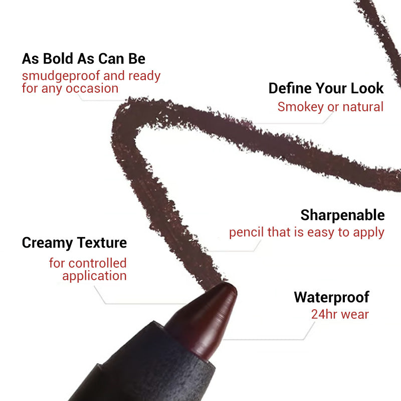 💜COMPRE 1 E GANHE 1 GRÁTIS💜Delineador em gel à prova d'água e à prova de praia