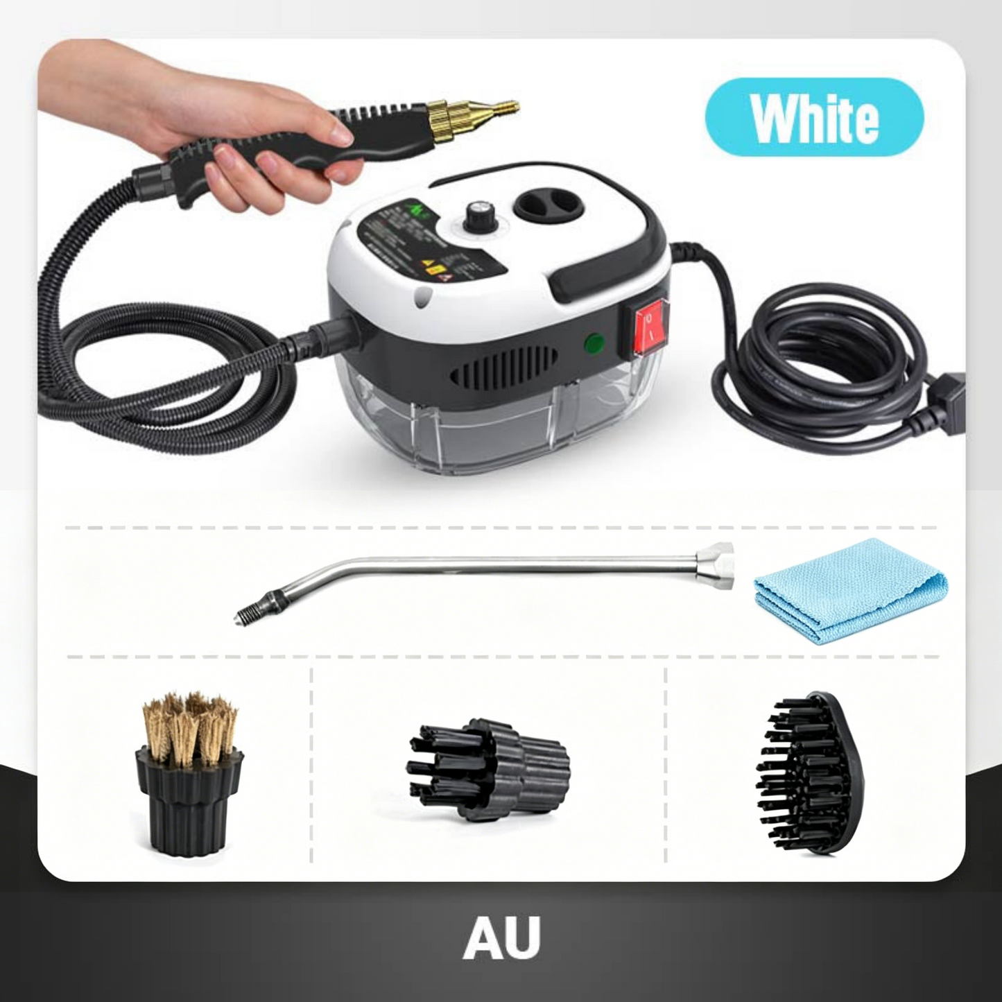 ⏰🔥LIMITED TIME 50% OFF!🔥50K+ SOLD!2500W Handheld Steam Cleaner – High‑temp pressurized steam, melts grease & grime. No scrubbing. 🧼✨