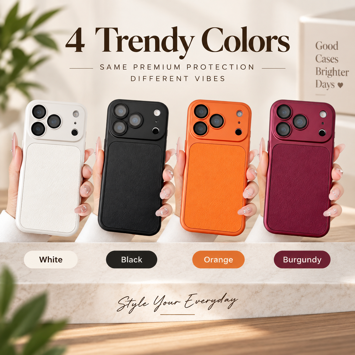 Magnetic Cooling Phone Case with Ring Stand