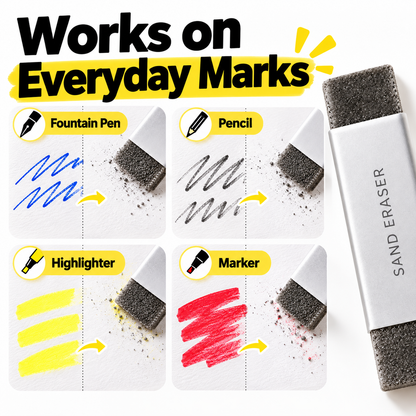 Frosted Eraser – For Students, Exams & Office Use