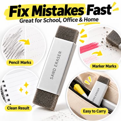 Frosted Eraser – For Students, Exams & Office Use