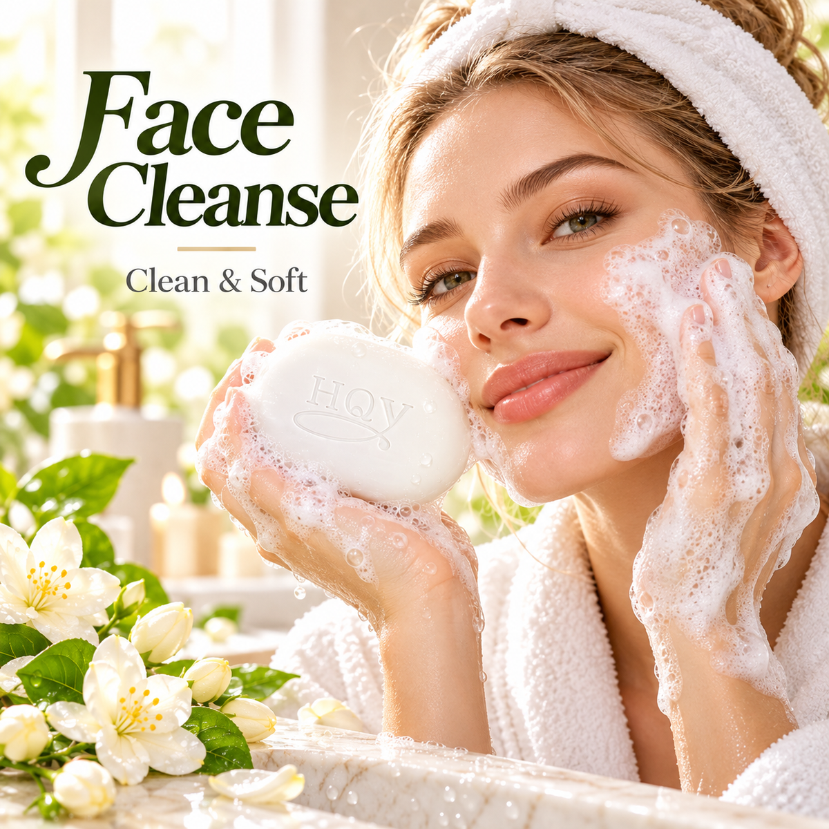Meet the Jasmine Cleansing Soap