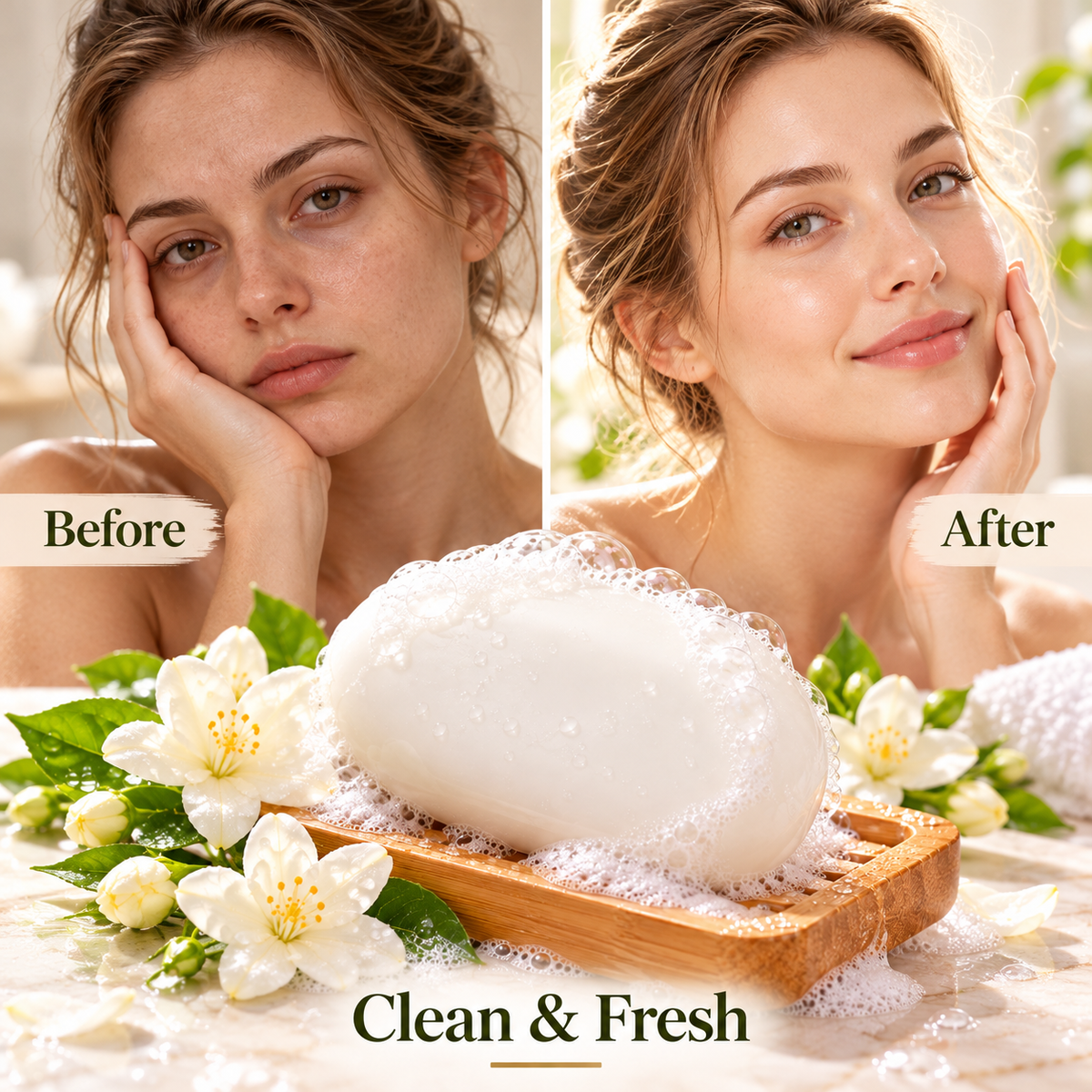 Meet the Jasmine Cleansing Soap