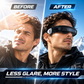 Space Goggles — Retro Punk UV400 Laser Eye Sunglasses for Outdoor Sports