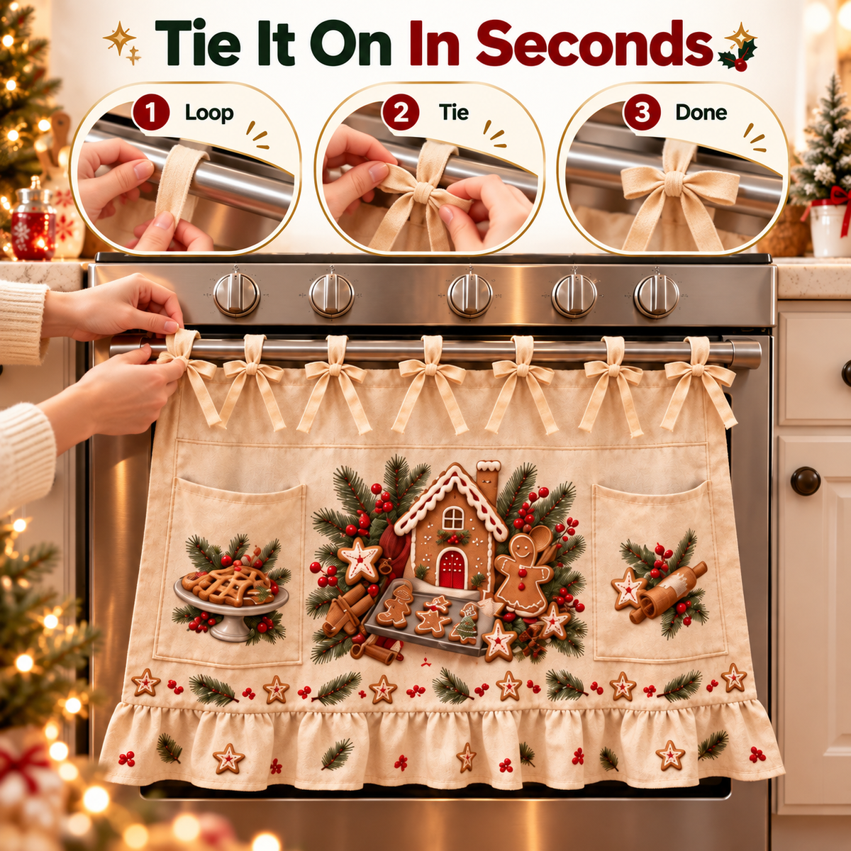 Add a touch of festive charm to your kitchen routine