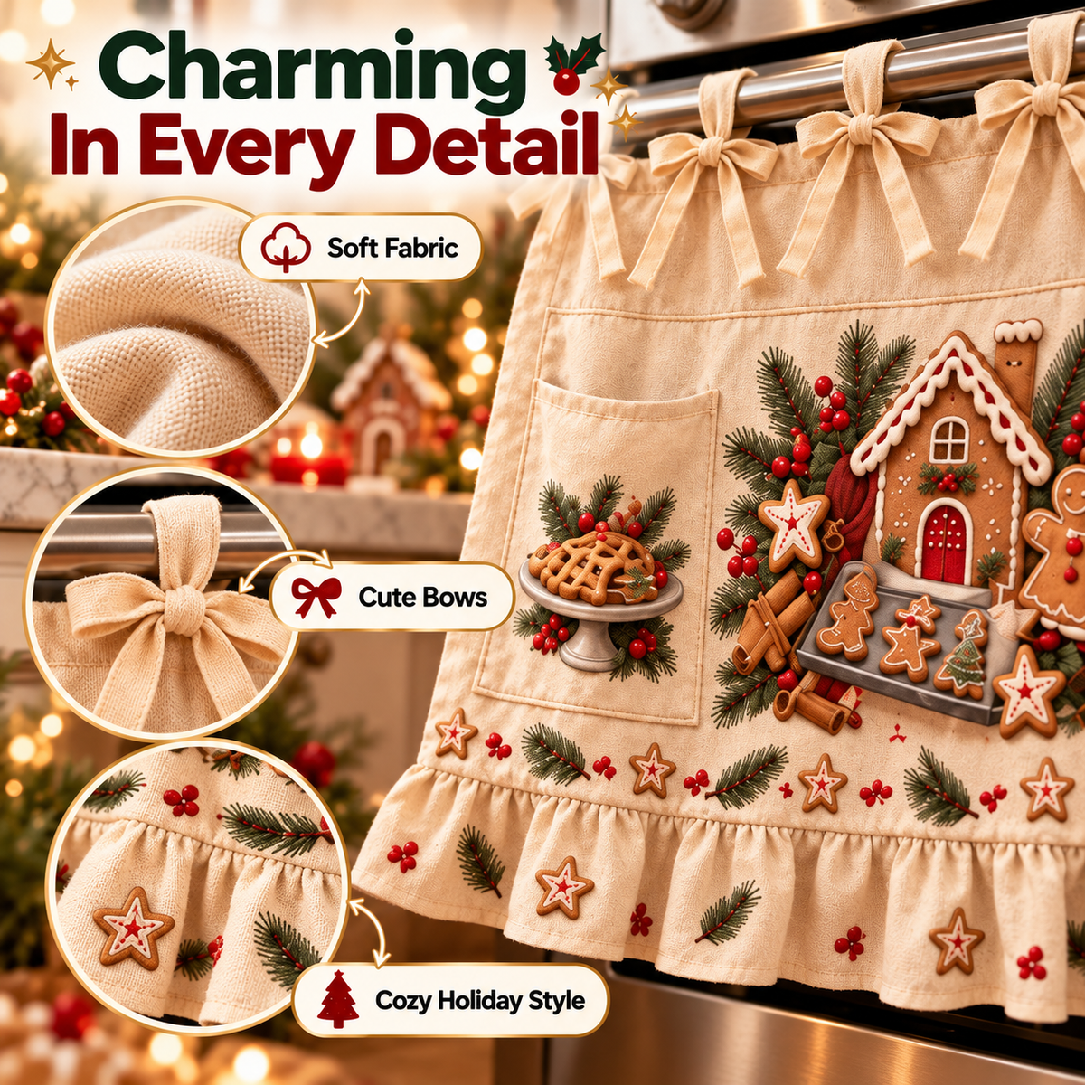 Add a touch of festive charm to your kitchen routine