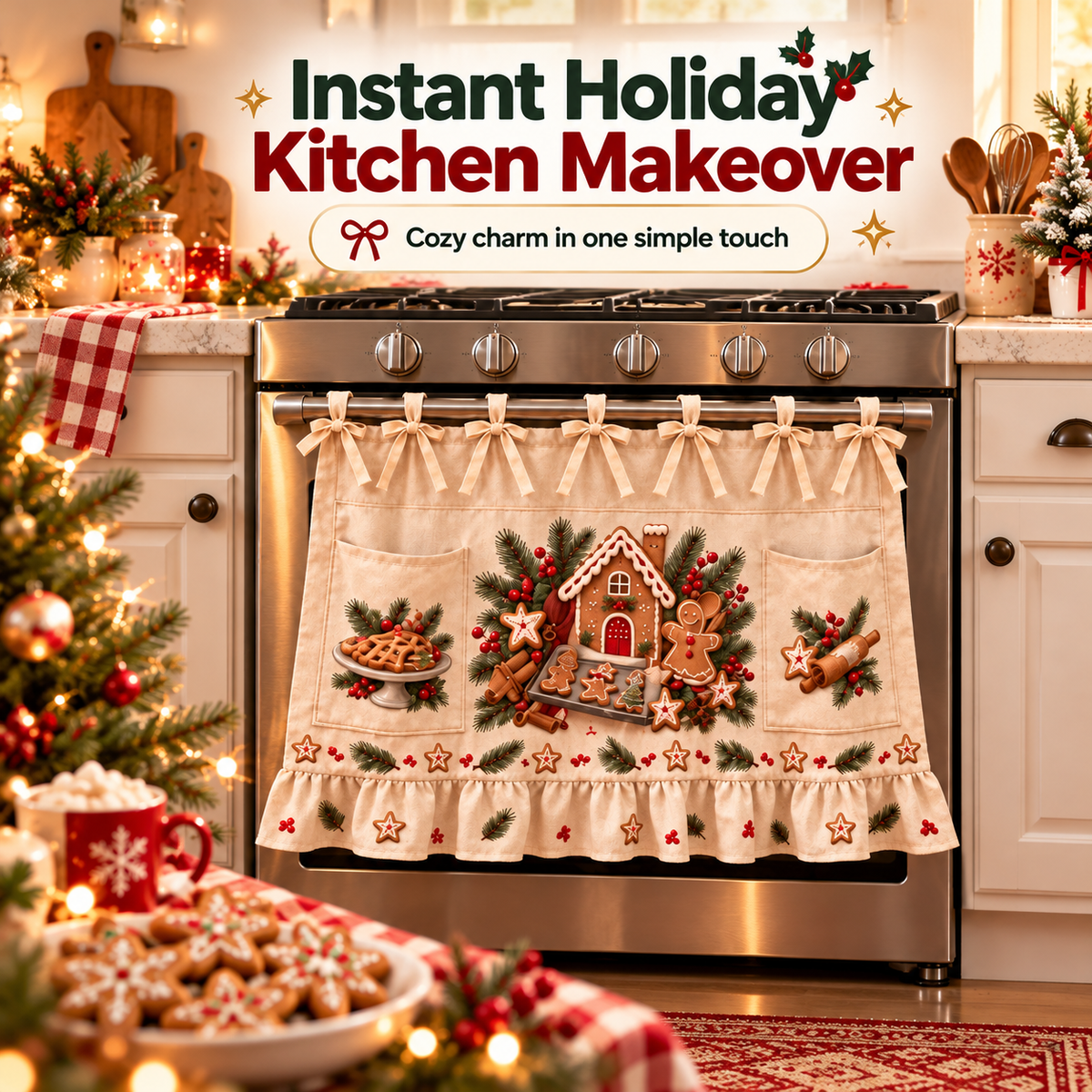 Add a touch of festive charm to your kitchen routine