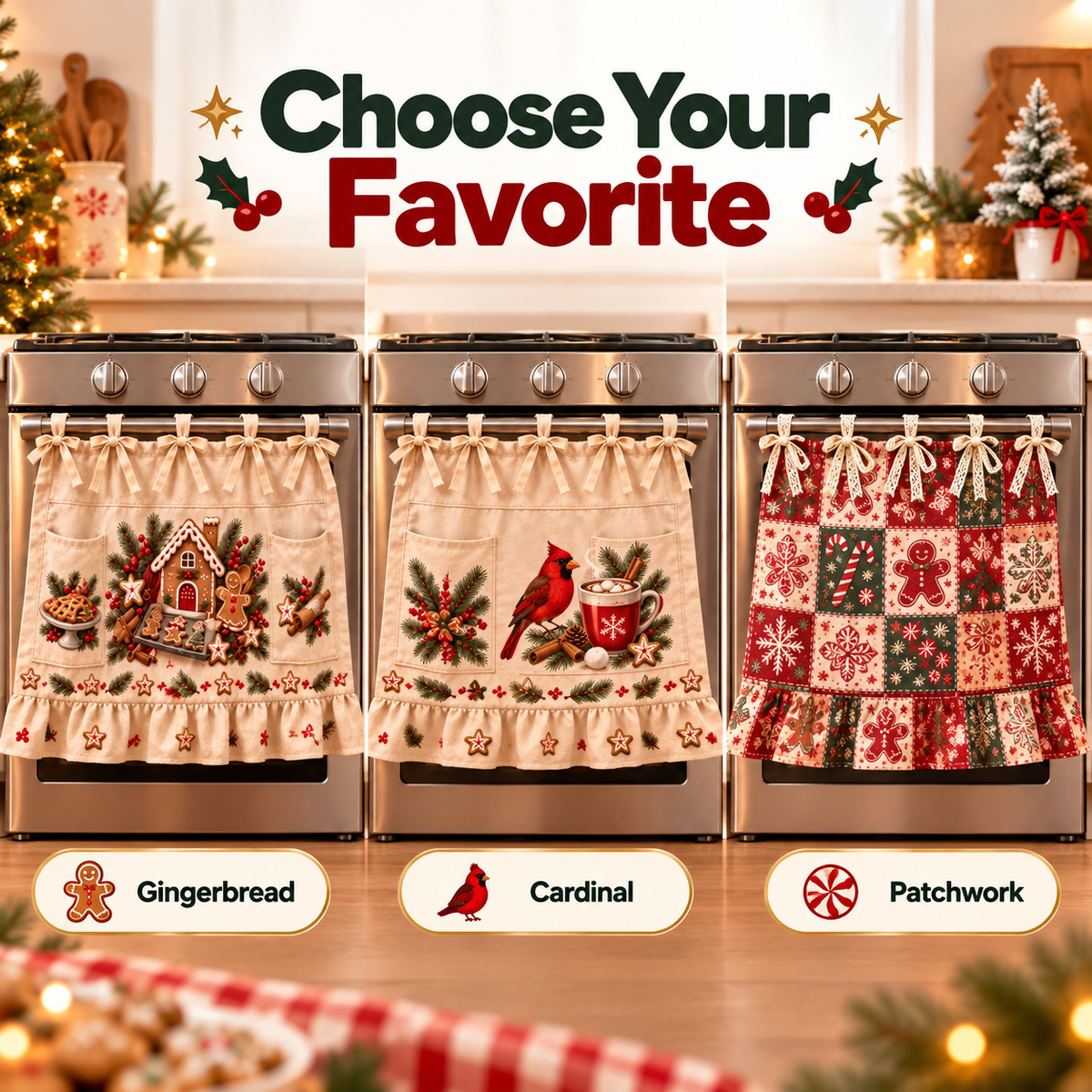 Add a touch of festive charm to your kitchen routine