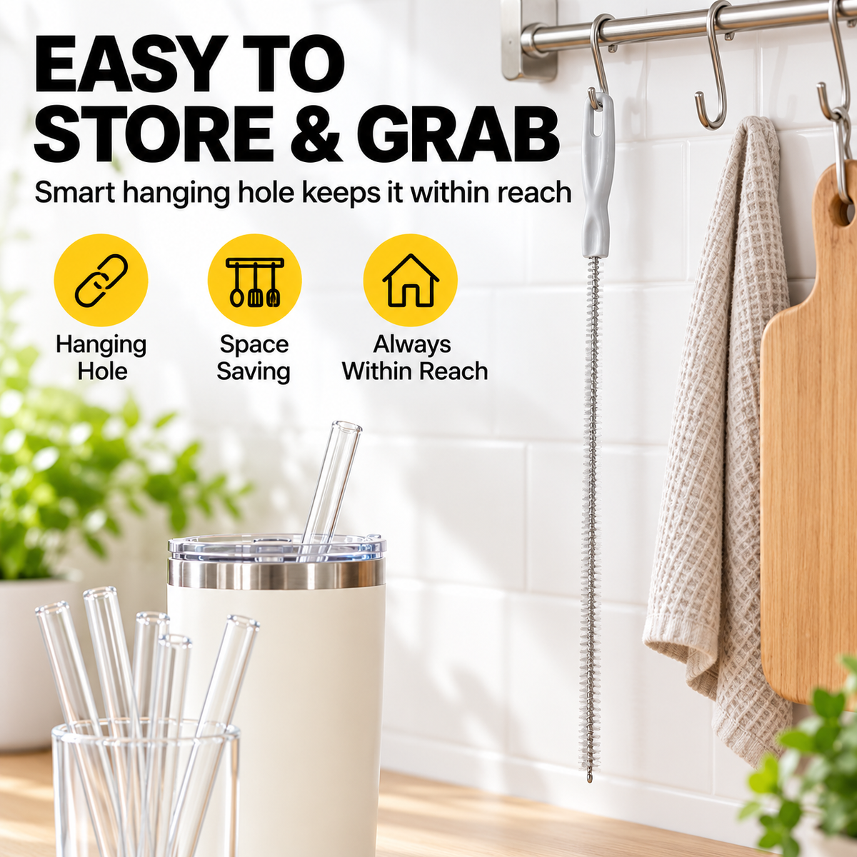 Drain Hair Clog Cleaning Brush
