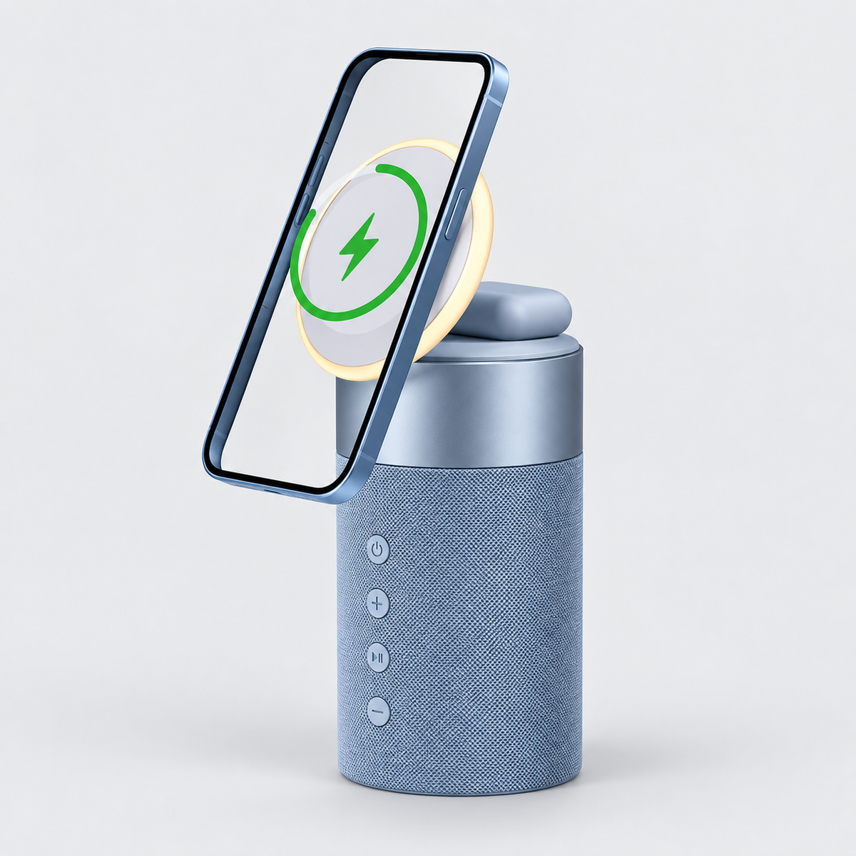 3-in-1 Magnetic Wireless Charging Stand &Speaker