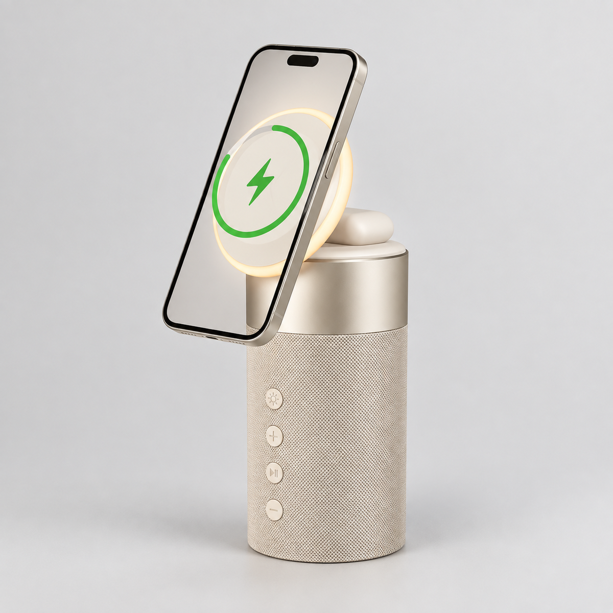 3-in-1 Magnetic Wireless Charging Stand &Speaker