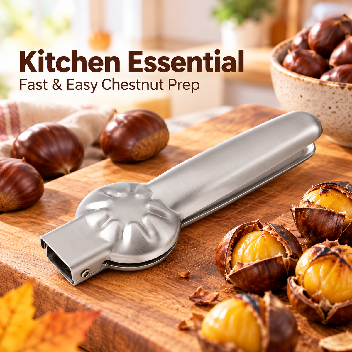 Stainless Steel Chestnut Opener