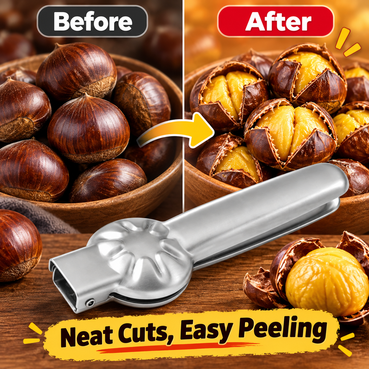 Stainless Steel Chestnut Opener