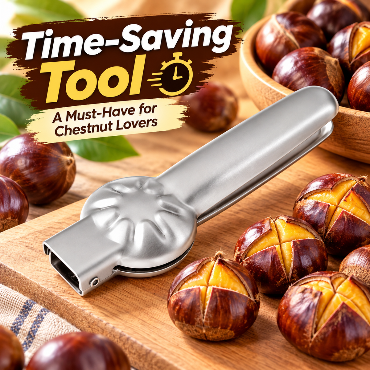 Stainless Steel Chestnut Opener