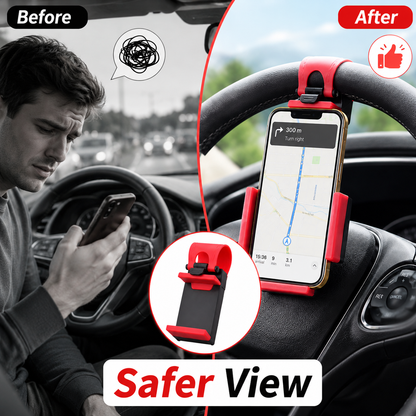 Steering Wheel Phone Holder