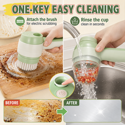 4-in-1 manual electric vegetable cutter setMultifunction cordless food processor