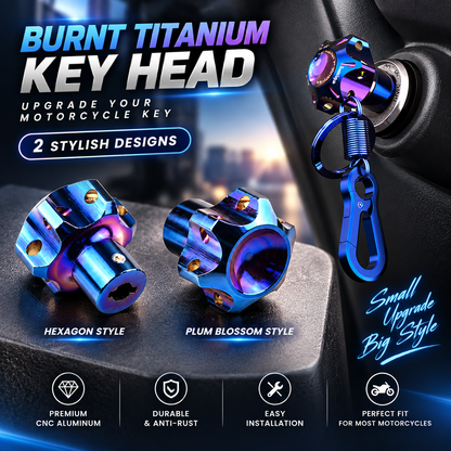 Motorcycle and Electric Scooter Modification Parts: Key Caps—Custom Key Caps, Universal Fit