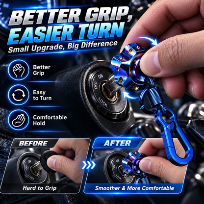 Motorcycle and Electric Scooter Modification Parts: Key Caps—Custom Key Caps, Universal Fit