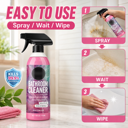 ❄️Summerfresh 50% OFF!✨Bathroom Limescale & Mould Stain Cleaner – Multi-Surface Spray