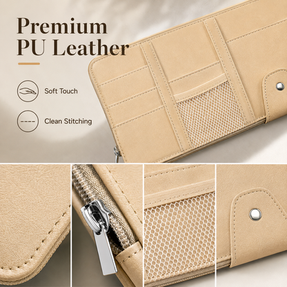 All-in-One Car Sun Visor Organizer
